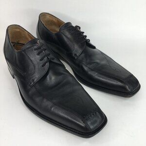 Mezlan Presto Black Leather Oxford Shoes Size 10.5M